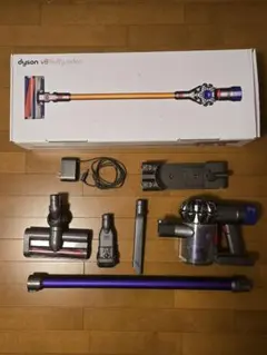 ダイソン v8 fluffy ジャンク Dyson - 【ジャンク】ダイソン掃除機 全6パーツ Dyson V8 Slim Fluffy