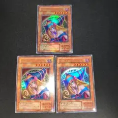 【やや傷あり】ブラック・マジシャン・ガール P4 ウルトラレア 3枚 ②