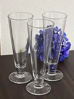 クリスタルタンブラー3個（一点訳あり）