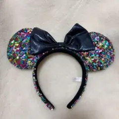 ディズニー カチューシャ スパンコール