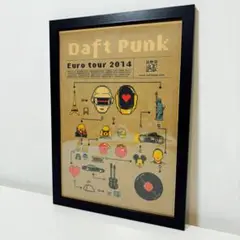 【黒額付きポスター】ダフトパンクDaft Punk15(新品)