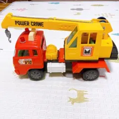 イスズエルフ 日通コンテナ付きトラック イエロー アサヒ玩具？ 昭和