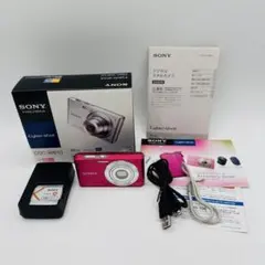 SONY Cyber-shot DSC-W630 動作確認済 ピンク デジカメ - メルカリ