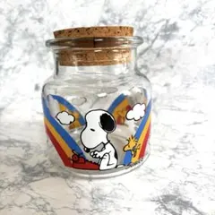 SNOOPYスヌーピー ✩ キャンディポット　昭和レトロ　ファンシーグッズ