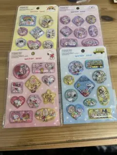 大特価✨スヌーピーのウォーターシール4つセット 時間限定セール