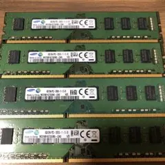 Samsung (16GB×4枚) DDR3L-1600 PC3サーバー用メモリ - メルカリ