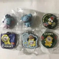 BTS くら寿司 BT21 フィギュア＆ラバーマスコット＆缶バッジ セット