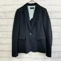美品 JOSEPH ジョゼフ テーパード ジャケット 黒 1ボタン 冠婚葬祭のサムネイル