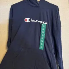 Champion ネイビー パーカー XL