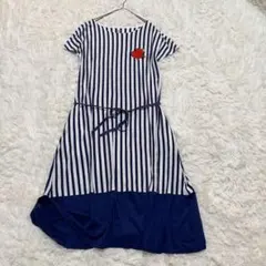 graniph おさるのジョージ　ストライプ　ワンピースのサムネイル