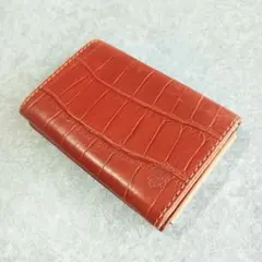 【新品未使用品】Felisi オレンジレザー名刺入れ 2025年最新】フェリージ 名刺入れ レザー FELISIの人気アイテム