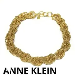 ANNE KLEIN ネックレス ヴィンテージ　ゴールド 約46cmのサムネイル