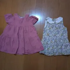 プチマイン　ワンピース２枚セット