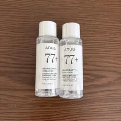 Anua Heartleaf 77+ Hyaluron Toner 2本セット
