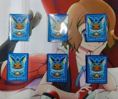 ポケモンカード デッキシールド イーブイポンチョシリーズ シャワーズ スリーブ