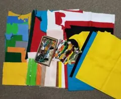 フェルト生地　刺繍糸 針　縫い活セット　まとめ売り