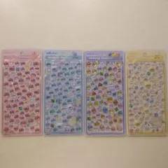 【正規品】　ボンボンドロップシール しずくちゃん　mini ミニ　４枚セット