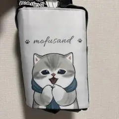 あーち様専用　mofusand 猫 イラスト 保冷バッグ 約23cm x 約25