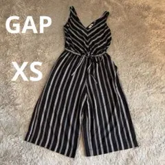 GAP オールインワン　サロペット　XSサイズ　ストライプ柄　リネンライクのサムネイル