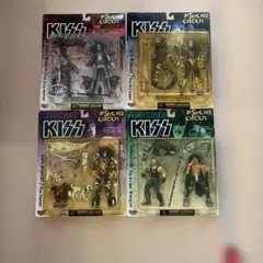 KISS PSYCHO-CIRCUS アクションフィギュア4体セット - メルカリ