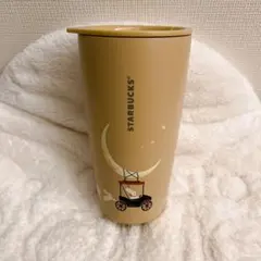 スタバ　オータムフェスティバル　ステンレスタンブラー　ムーンベージュ　うさぎ