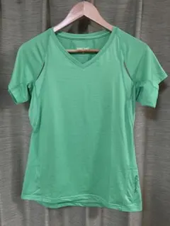 KIRKLAND レディース M アクティブTシャツ 半袖 スポーツウェア 緑のサムネイル