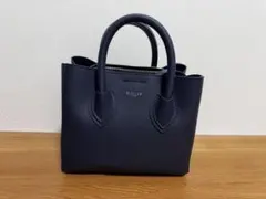 DAKILY ネイビー ハンドバッグ