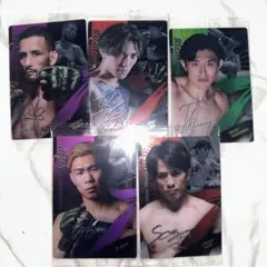 RIZIN トレーディングカード 5枚セット