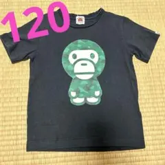⚠️売り切り⚠️ BAPE KIDS 迷彩 Tシャツ 120cm - メルカリ