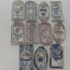 クーリア　グラスパーラーステッカー　11枚セット