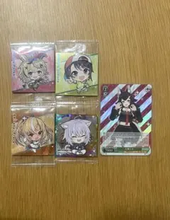 ホロライブ　シール　トレカ　まとめ売り　猫又おかゆ　レア　ゲーマーズ