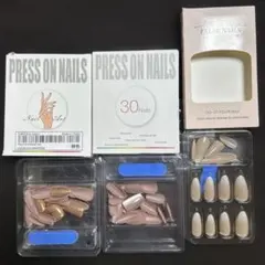 ネイルチップ3セット