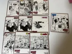ジャンプショップ　ジャンプフェア2025 ミニ色紙