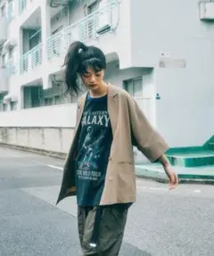 ニコアンド MODE NORM CORE ジョーゼットルーズジャケットのサムネイル