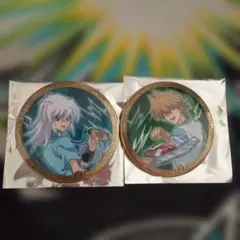 遊戯王 コラボカフェ おっきめメタリック缶バッジ 闇遊戯 - メルカリ