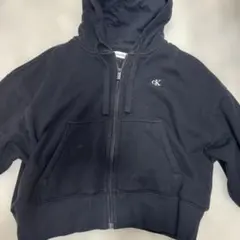 Calvin Klein ジップアップパーカー ブラックのサムネイル