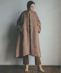 ACYM Teddy volume long コート 新品】ACYM Teddy volume long コート - メルカリ