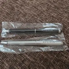 XPERIA ブラック ボールペン　タッチペン付き　２本セットのサムネイル