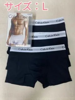 Calvin Klein カルバンクライン　ボクサーパンツ　メンズ L　黑