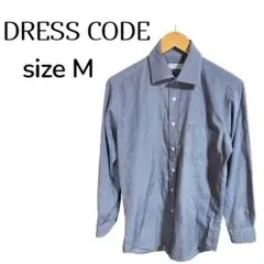 秋冬先取りセール✨早い者勝ち❗DRESS CODE☆　メンズ　長袖シャツ　ブルー