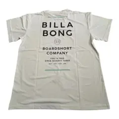 BILLABONG ビラボン 半袖ラッシュガード バックプリント ホワイト