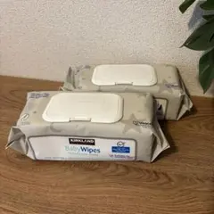 【新品未使用】コストコ　KIRKLAND おしり拭き100枚入り✖️2のサムネイル