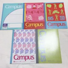 Campus B5ノート 5冊セット　ピュレグミ　トイストーリーのサムネイル