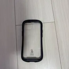 iFace iPhone13mini クリアケース 黒　ブラック