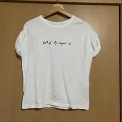To* by agnès b. ホワイト Tシャツ　サイズ38