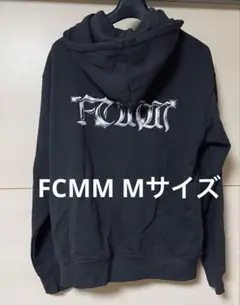 FCMM ジップアップパーカー　Mサイズ ダークグレー　スウェットパーカー