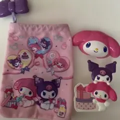 マクドナルド　ハッピーセット　マイメロ＆クロミ　3個セット