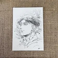 2025年最新】進撃の巨人 映画特典 リヴァイ ビジュアルカードの