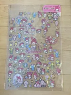 ★ほぼ未使用★マイメロディ 100ピースシール Sanrio My Melody