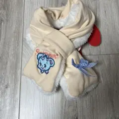 SWIMMER クリーム色マフラー